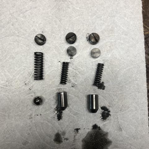 gearbox detent parts