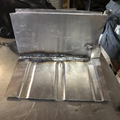 battery parts welded