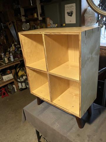 cabinet fully built