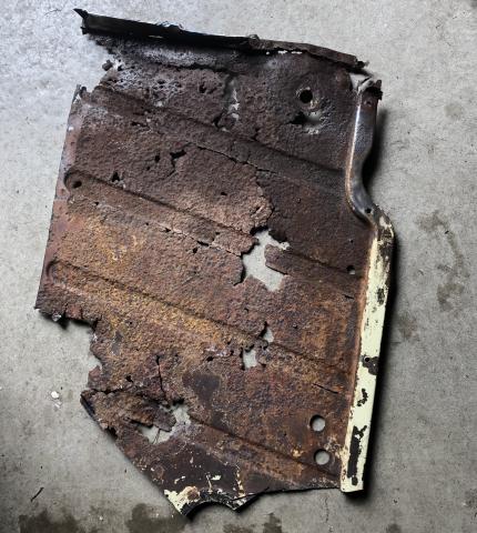 floorpan rust