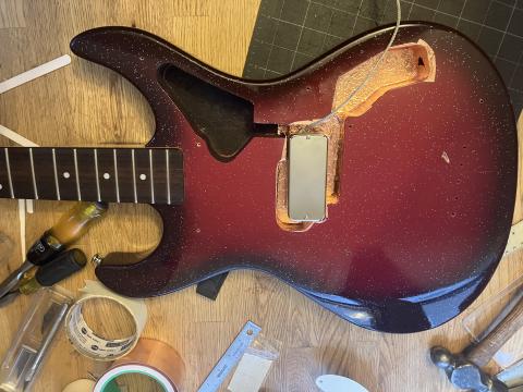 pickup installed, testing