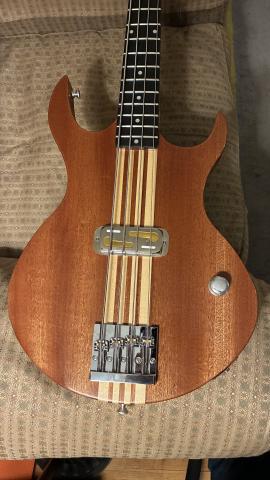 guitar body close up